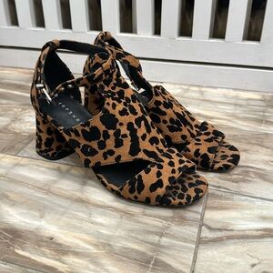 Topshop Leopard Sandal